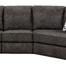 2PC Tuxedo Sectional, Charcoal