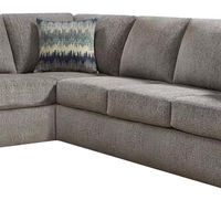 2PC Silverton Sectional, Gray