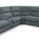 6PC Dimples Sectional, Gray