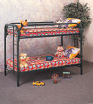 3PC Twin/Twin Bunkbed with Two Twin Mattress