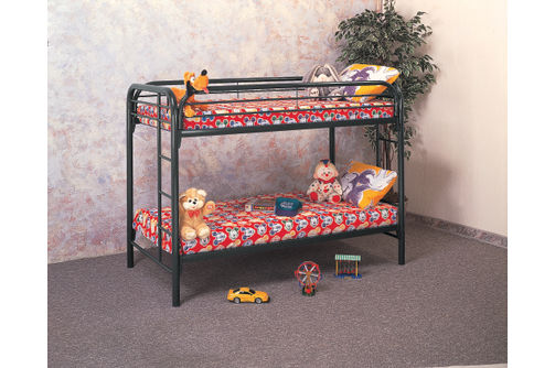 3PC Twin/Twin Bunkbed with Two Twin Mattress