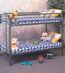 3PC Twin/Twin Bunkbed with Two Twin Mattress