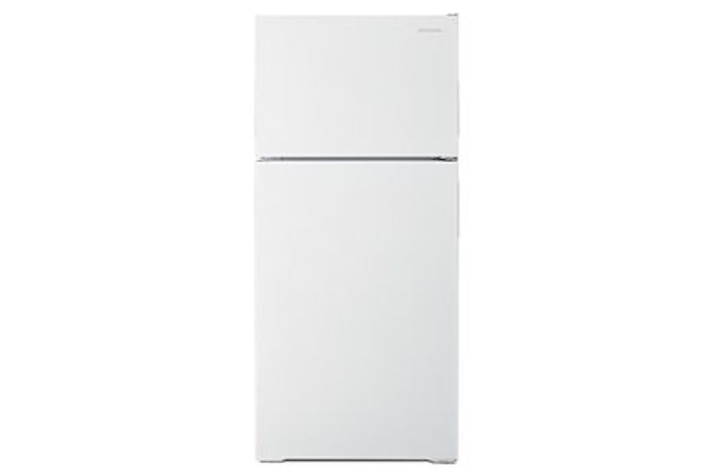 14 Cu ft. Top Mount 2fixed doors white