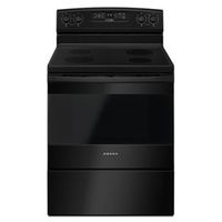 4.8 Cu Ft. 30" Electric Smooth Top Range, Black