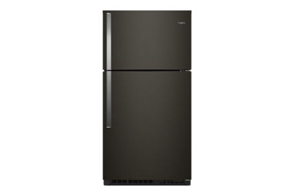 33-inch Wide Top Freezer Refrigerator - 21 cu. ft. - Print Resist Blk Stnlss