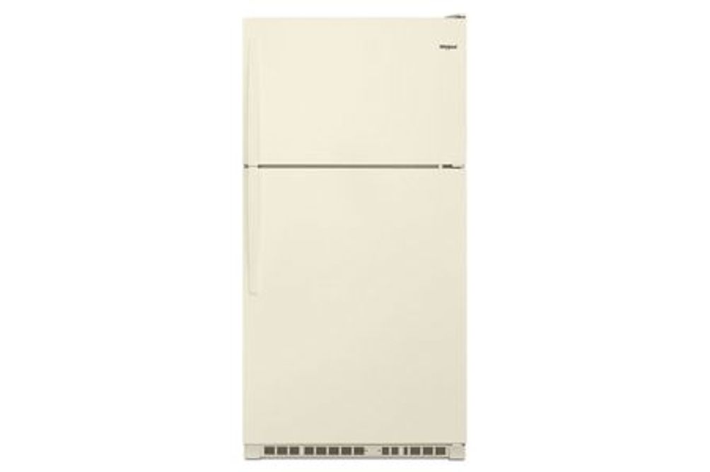 33-inch Wide Top Freezer Refrigerator - 20 cu. ft. - Biscuit