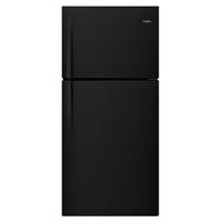 30-inch Wide Top Freezer Refrigerator - 19 Cu. Ft. - Black