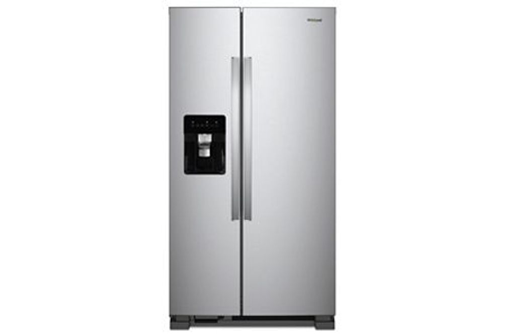 WHIRLPOOL 21 CF. SBS,WATER ICE IN DOOR,STAINLESS