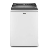 4.8 Cu. Ft. Top Load Washer, White