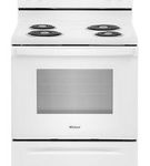 4.8 cu. ft. Whirlpool Electric Range, White