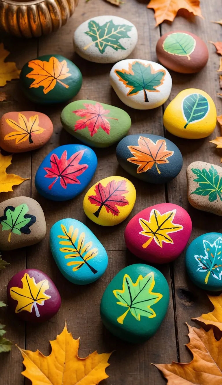 40 Cozy Autumn Rock Painting Ideas to Fall In Love With 20 whimsical fall painted rocks