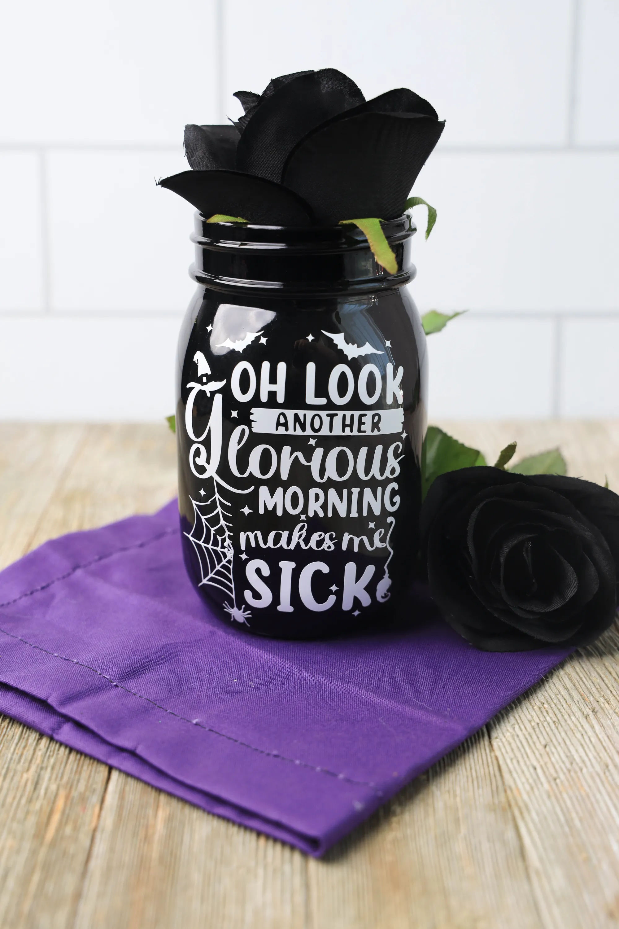 35 Glorious Hocus Pocus Crafts for a Spook-tacular Halloween 18 hocus pocus mason jar craft