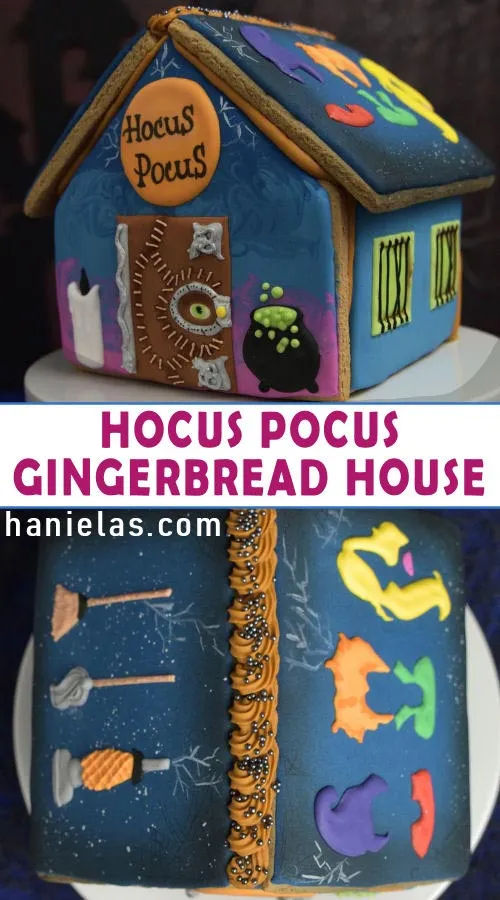 35 Glorious Hocus Pocus Crafts for a Spook-tacular Halloween 24 hocus pocus gingerbread house
