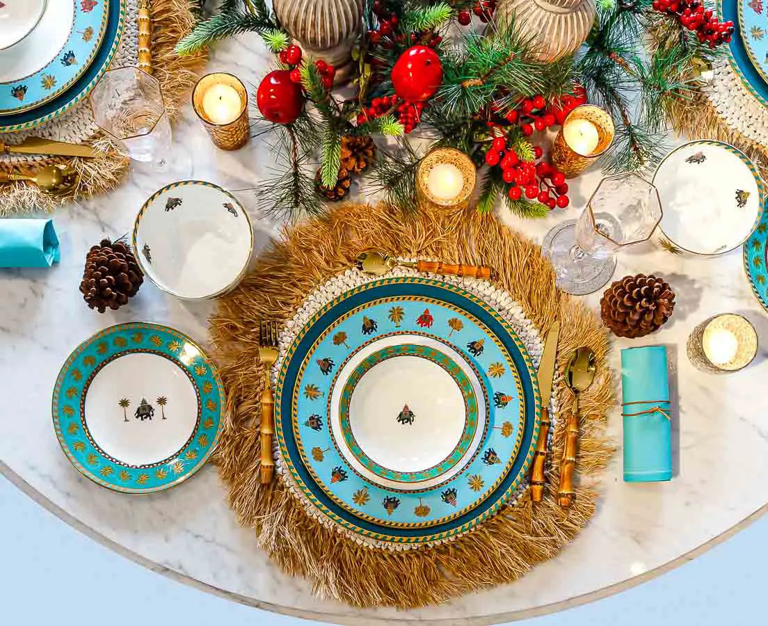 Indus Fine Bone China - Good Earth - The Past Perfect Collection - Singapore