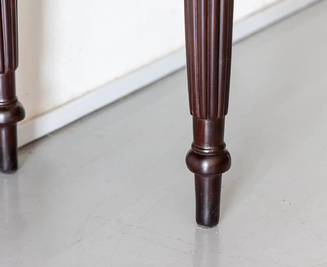 Antique Desks - British Colonial Rosewood Writing Table - The Past Perfect Collection Singapore