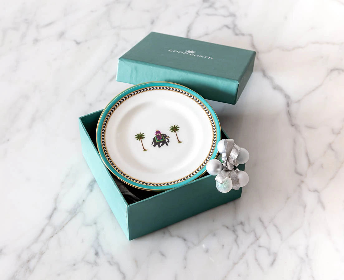 Indus Teaplates Good Earth l The Past Perfect Collection l Singapore