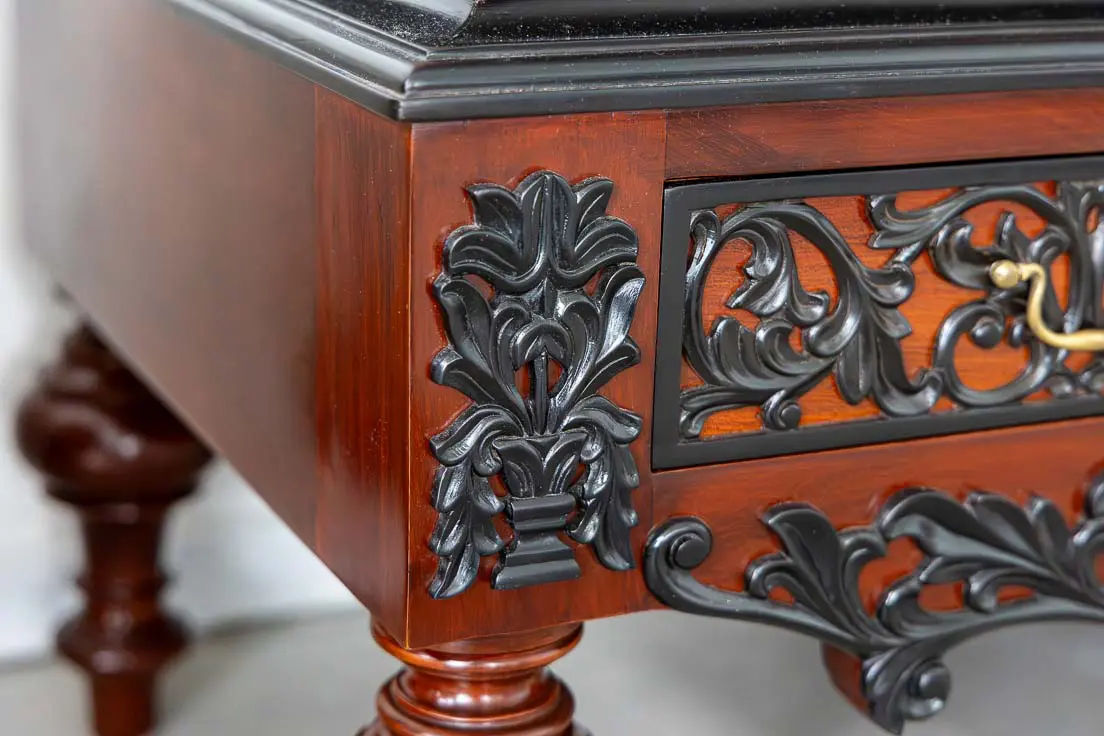 Dutch Colonial Mahogany and Ebony Cupboard - The Past Perfect Collection Singapore