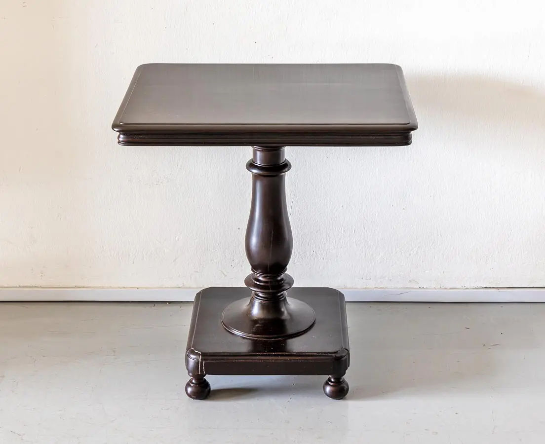 British Colonial Rosewood Rectangular Side Table - The Past Perfect Collection - Singapore