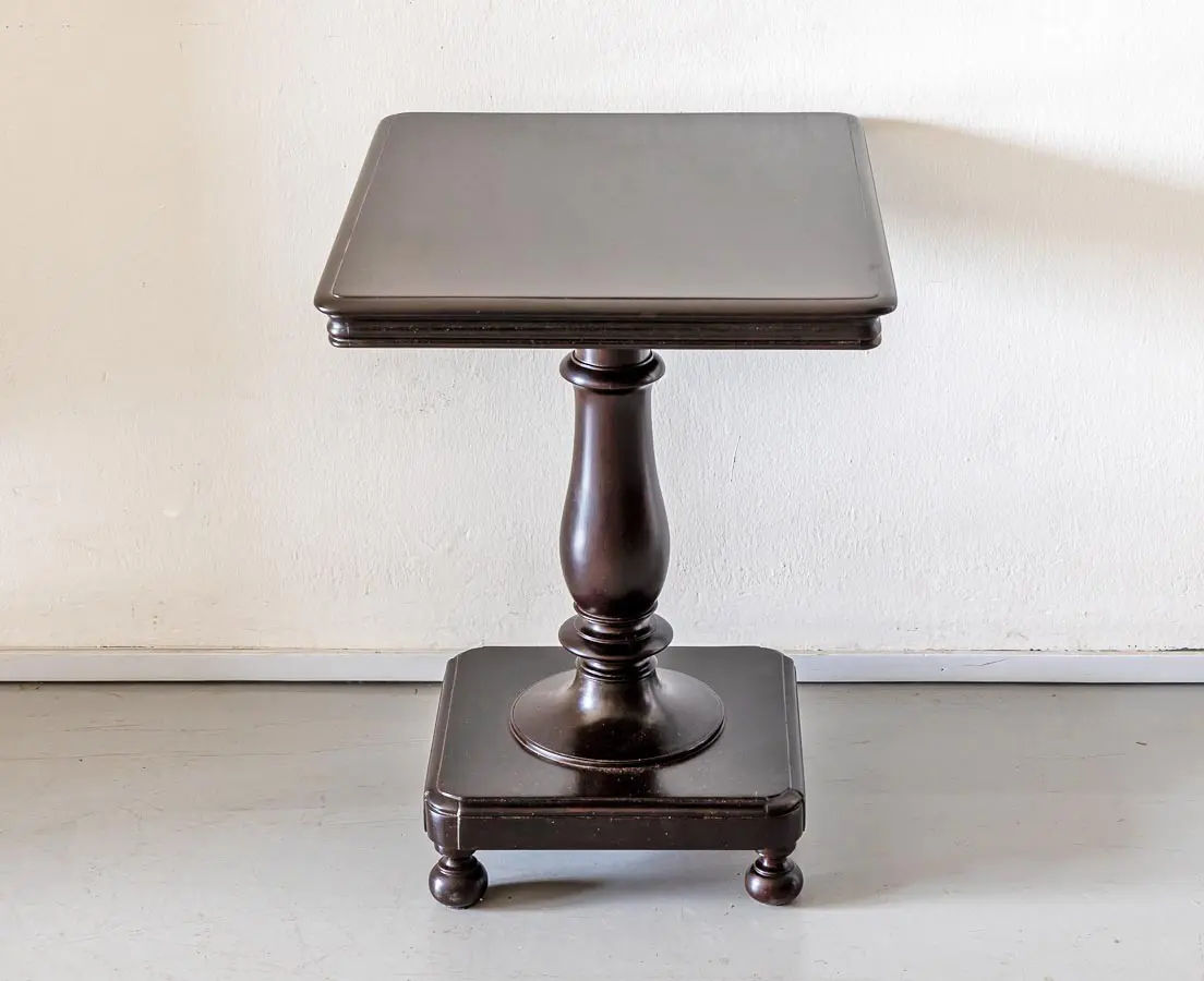 British Colonial Rosewood Rectangular Side Table - The Past Perfect Collection - Singapore