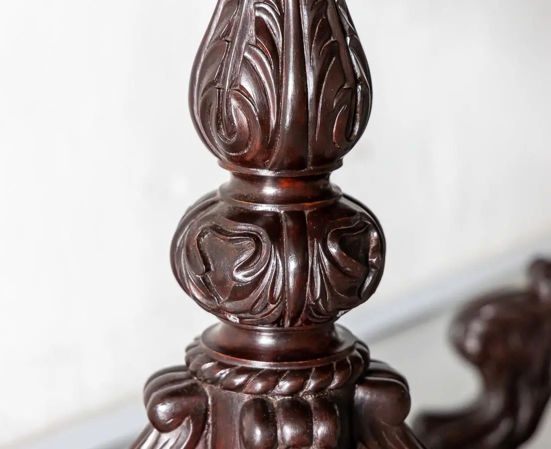 Pair of Rosewood Square Side Tables - The Past Perfect Collection - Singapore