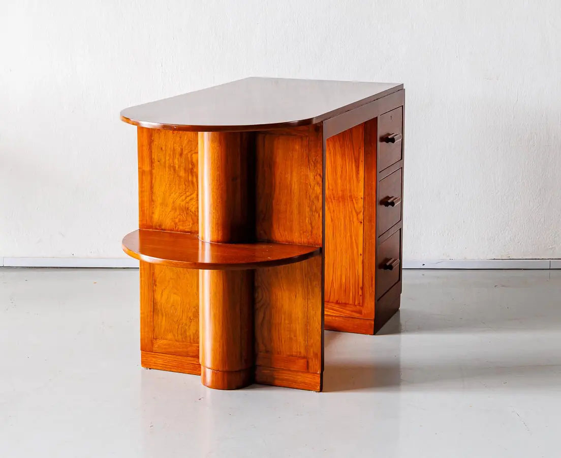 British Colonial Teakwood Desk - The Past Perfect Collection - Singapore
