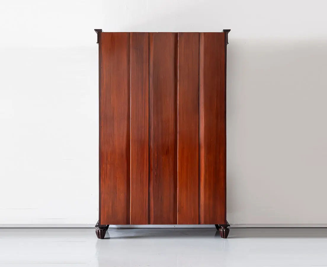 British Colonial Rosewood Bookcase - The Past Perfect Collection - Singapore