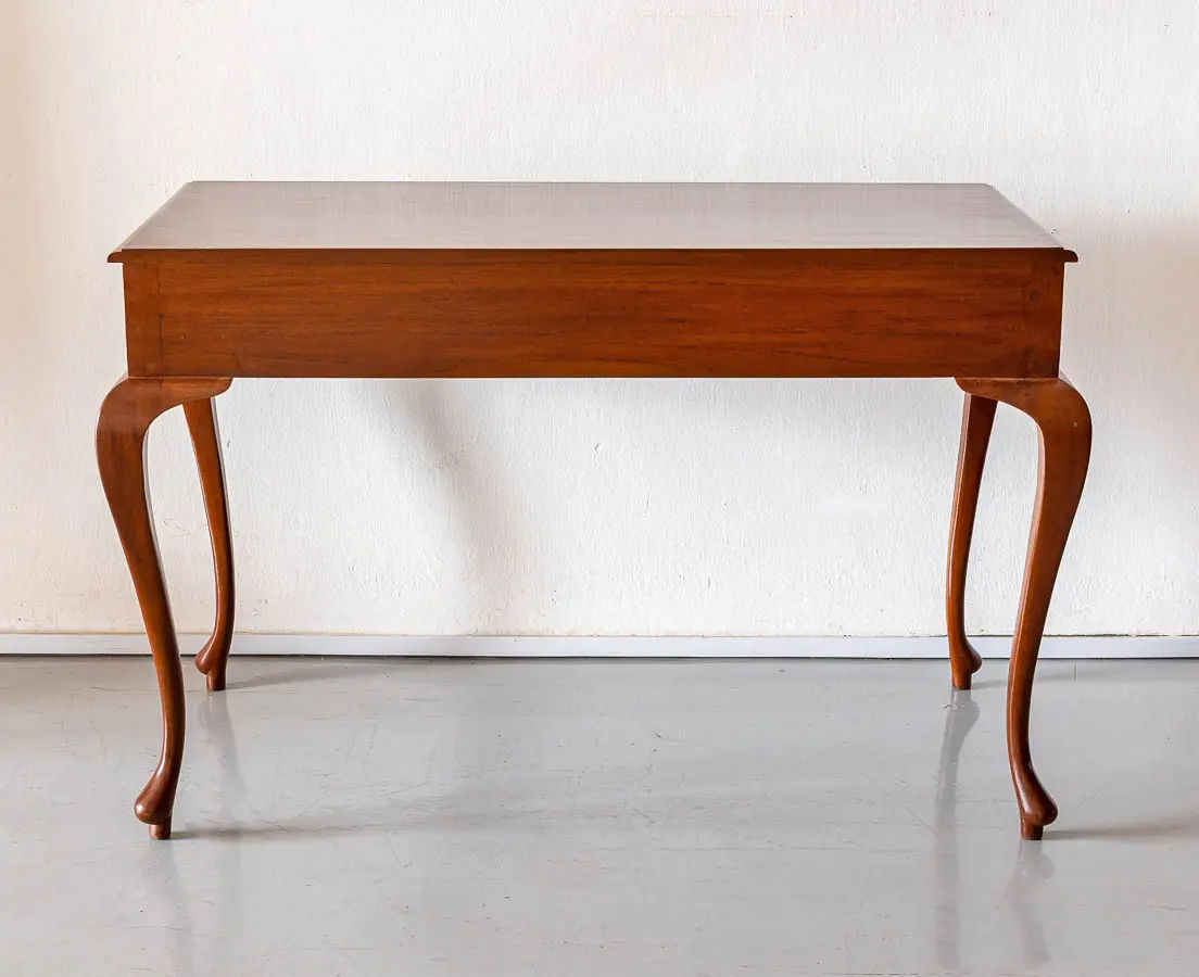 British Colonial Teakwood Writing Table - The Past Perfect Collection - Singapore