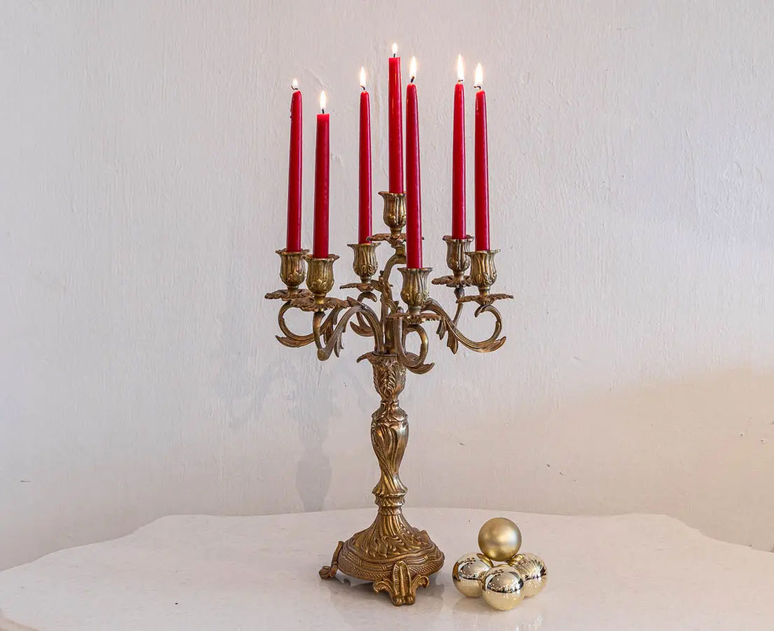 Vintage Table Candelabra - The Past Perfect Collection - Singapore