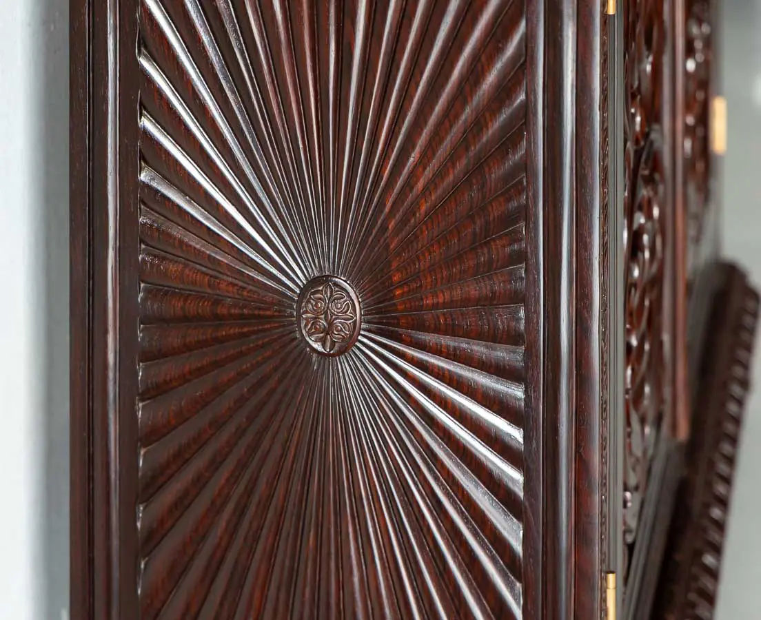 Carved 2 Door Sideboard - The Past Perfect Collection - Singapore