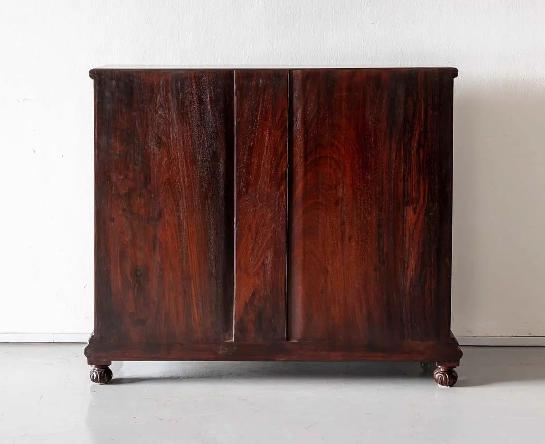 Carved 2 Door Sideboard - The Past Perfect Collection - Singapore