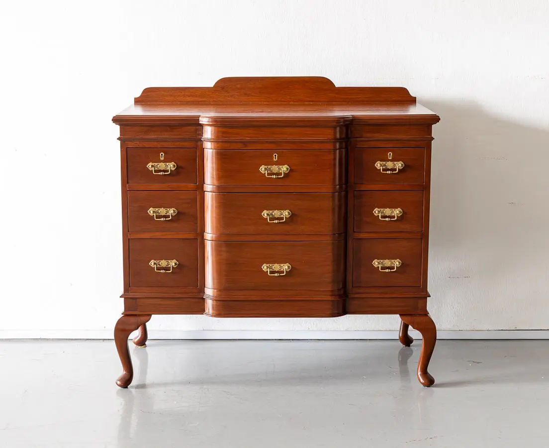 Antique Sideboards - British Colonial Teakwood Sideboard - The Past Perfect Collection - Singapore