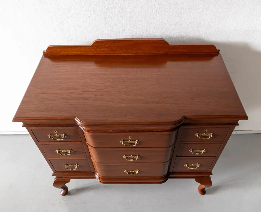 Antique Sideboards - British Colonial Teakwood Sideboard - The Past Perfect Collection - Singapore