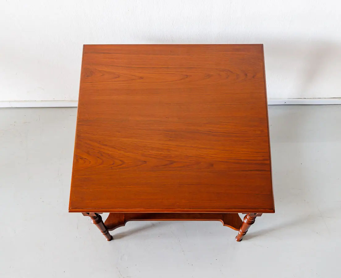 Antique tables - British Colonial Teakwood Coffee Table - The Past Perfect Collection - Singapore