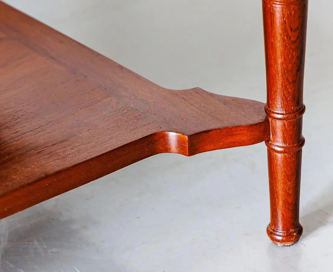 Antique tables - British Colonial Teakwood Coffee Table - The Past Perfect Collection - Singapore