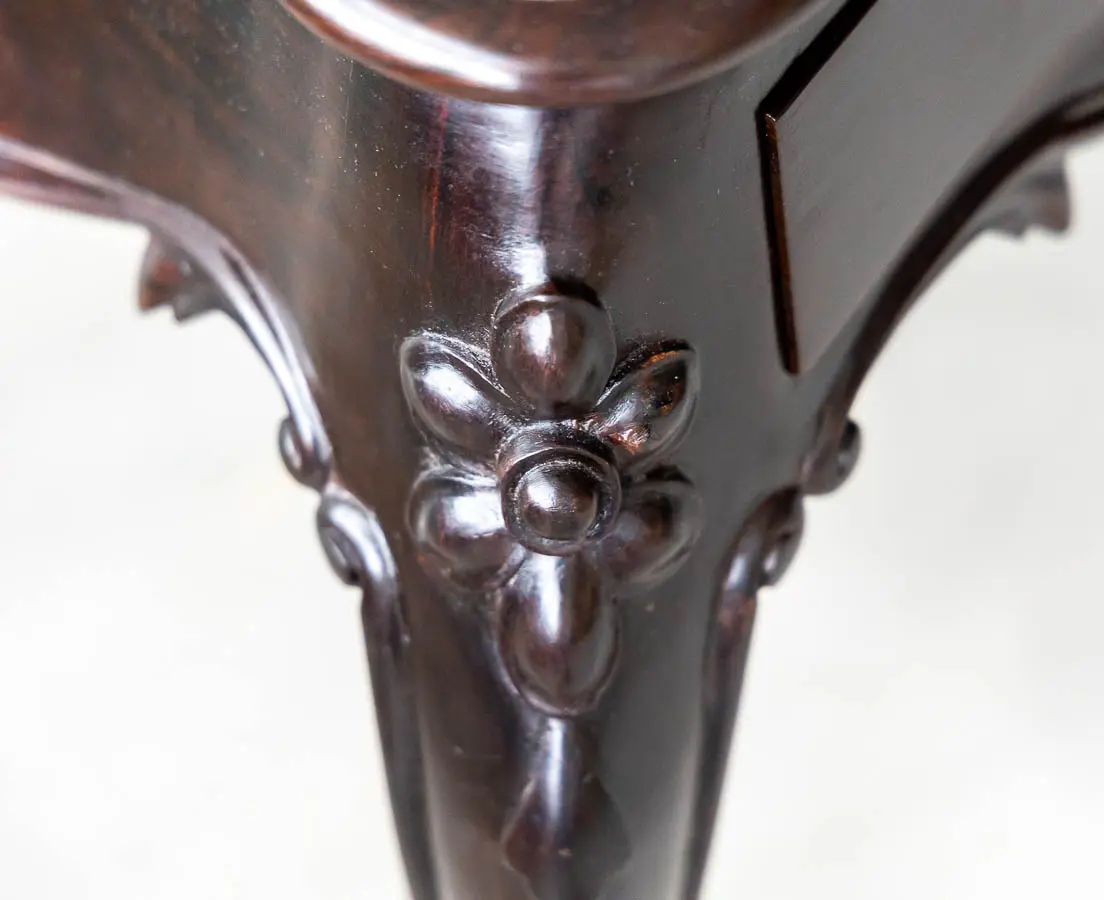 British Colonial Rosewood Writing Table - The Past Perfect Collection - Singapore