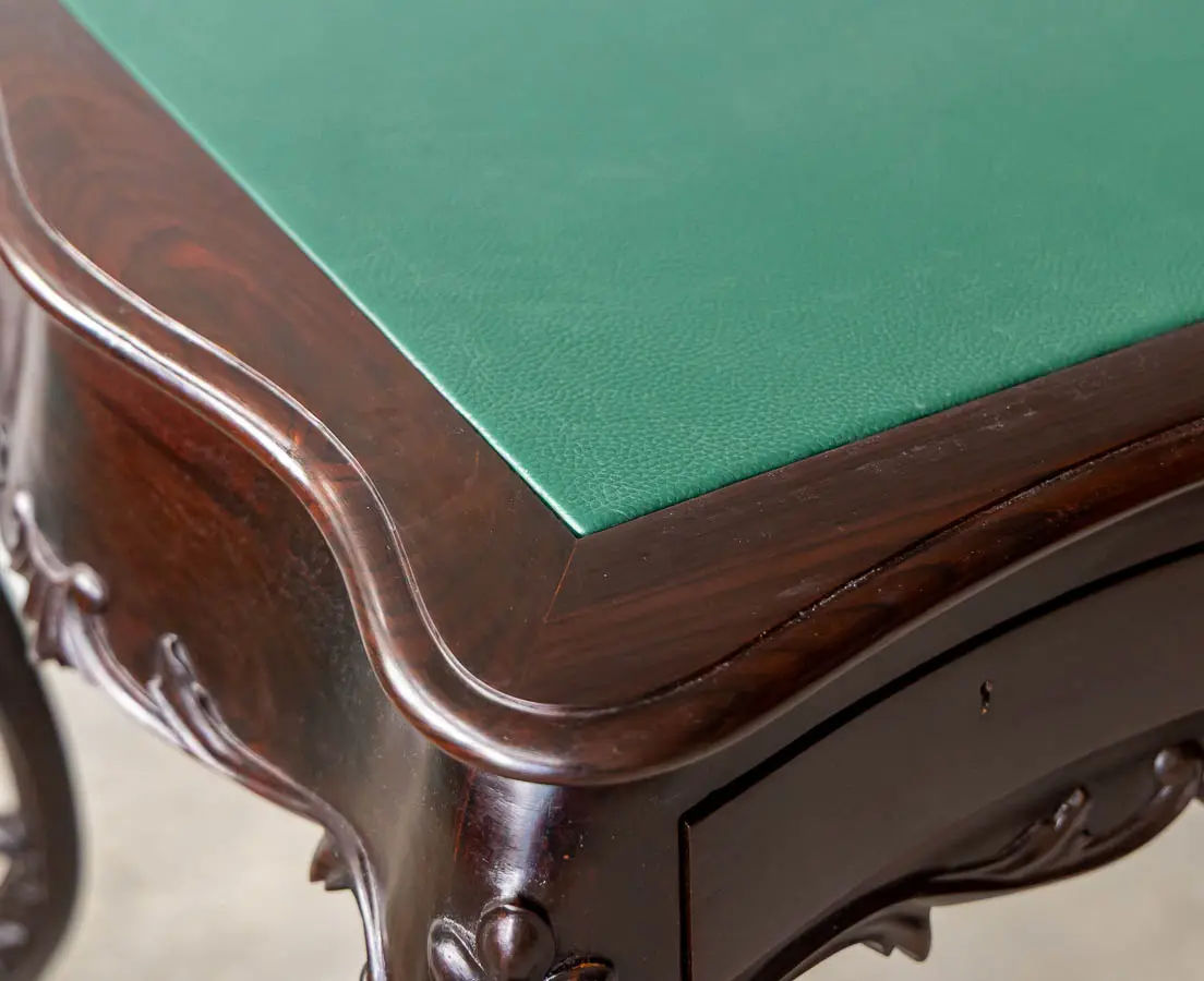 British Colonial Rosewood Writing Table - The Past Perfect Collection - Singapore