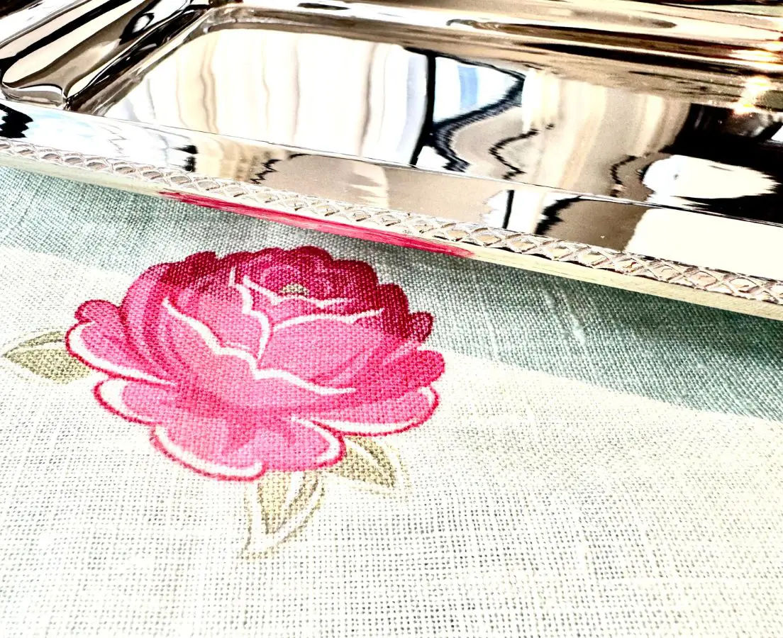 Nickel Plated Argent Tray Rectangle-Good Earth