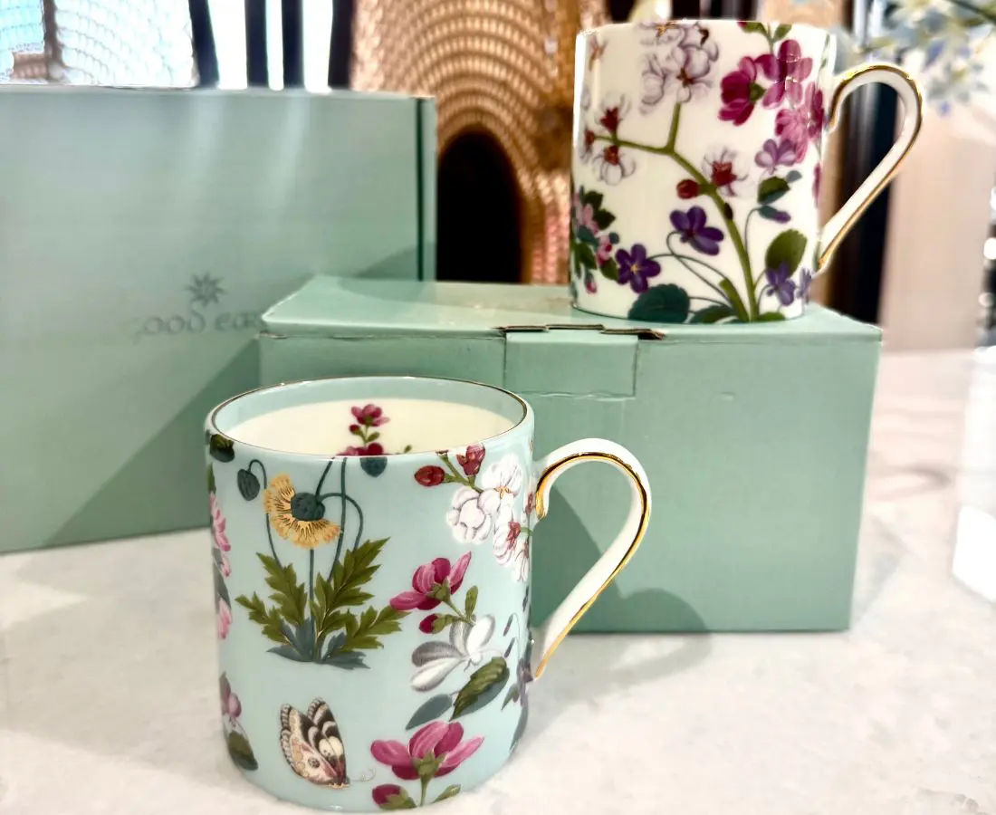 Persia Garden Mugs-Good Earth