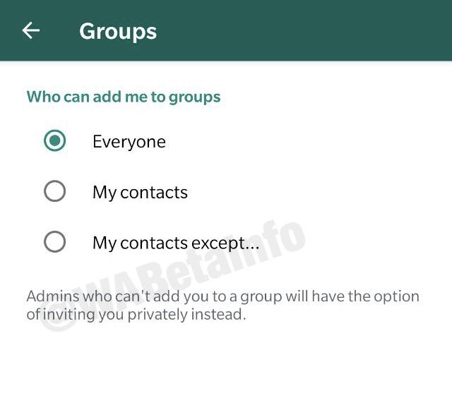 Quem Pode me Adicionar aos Grupos Quem Pode me Adicionar aos Grupos