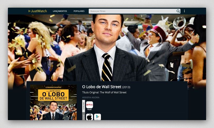 JustWatch BR O Lobo de Wall Street JustWatch BR O Lobo de Wall Street