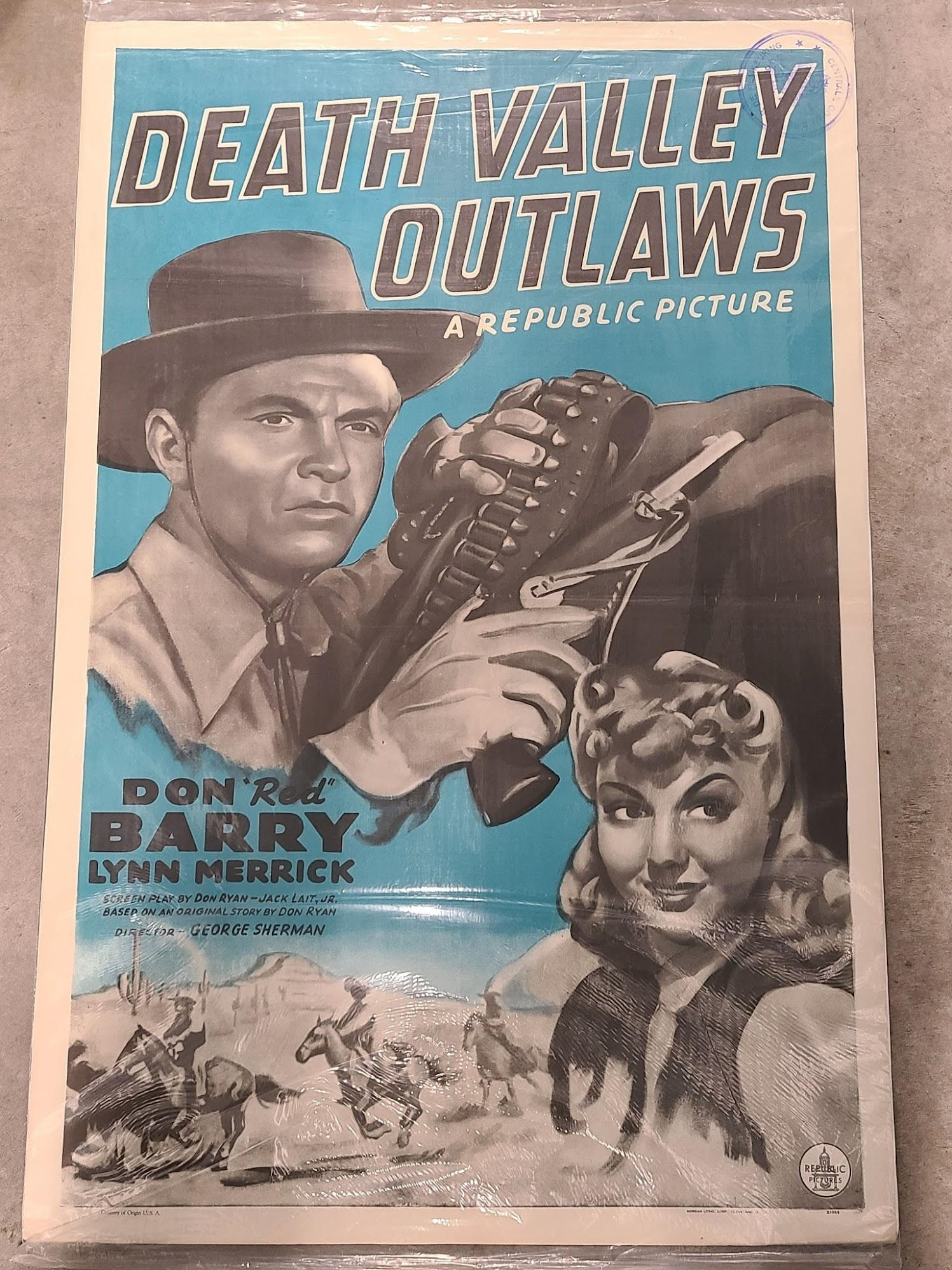 Death Valley Outlaws 1941 1 Sheets/US