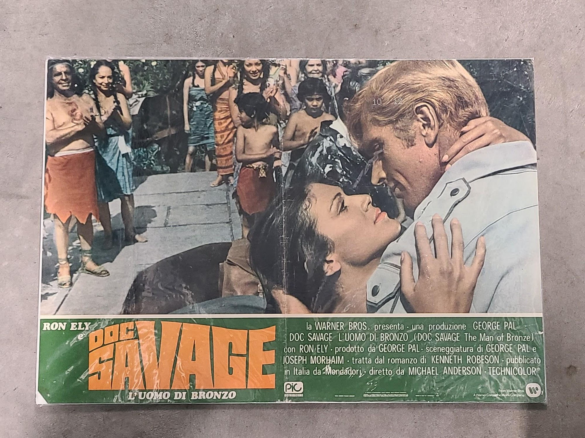 Doc Savage: The Man Of Bronze 1975 Fotobusta
