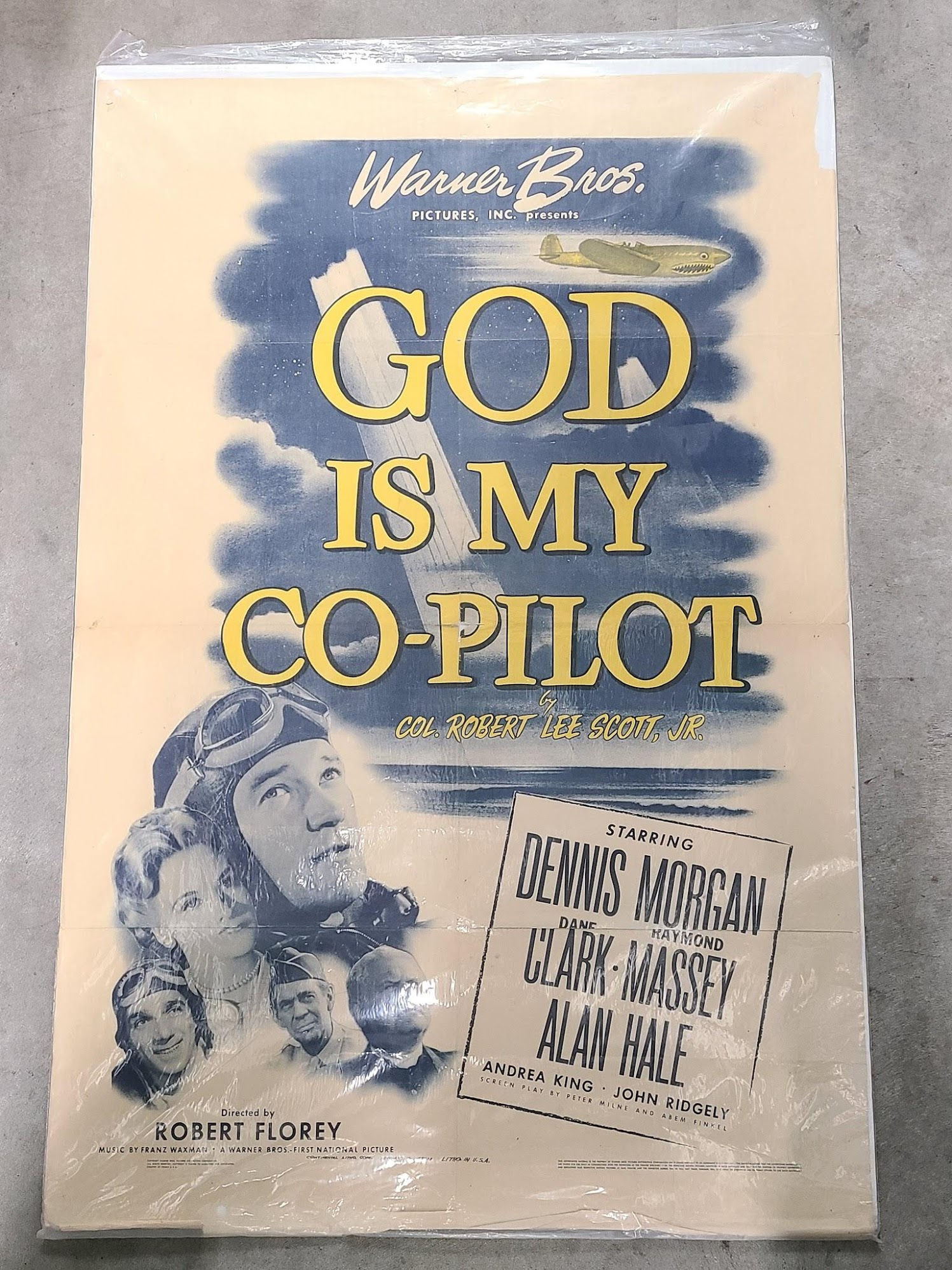God Is My Co-Pilot 1945 1 Sheets/US