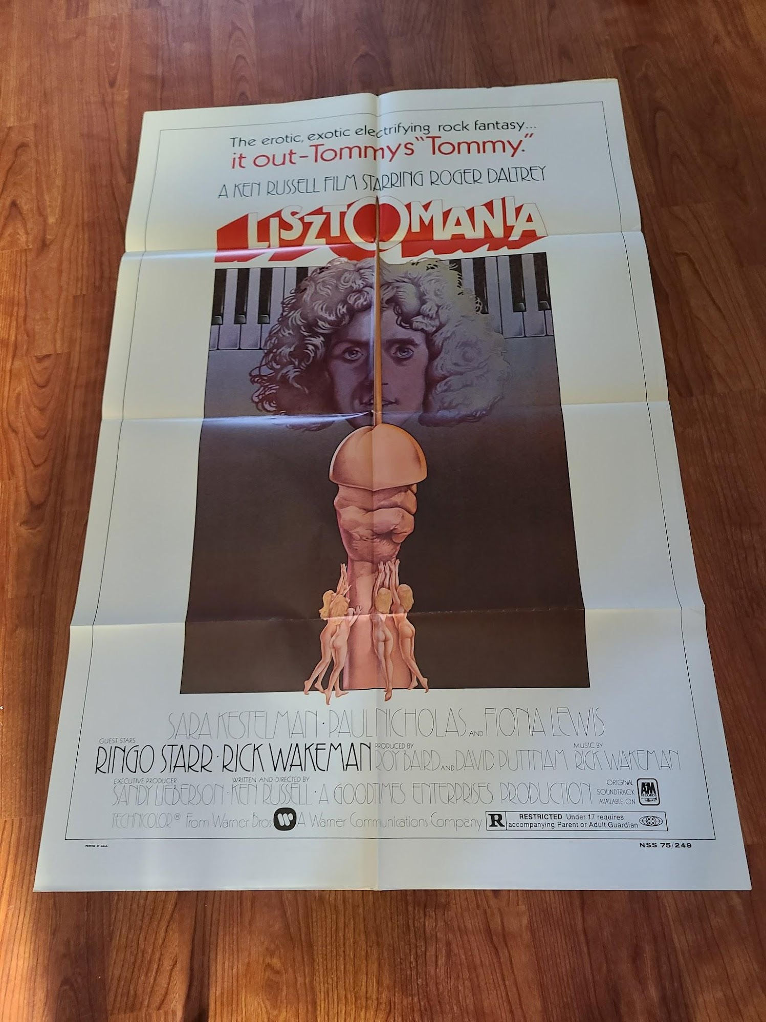 Lisztomania 1975 1 Sheets/US