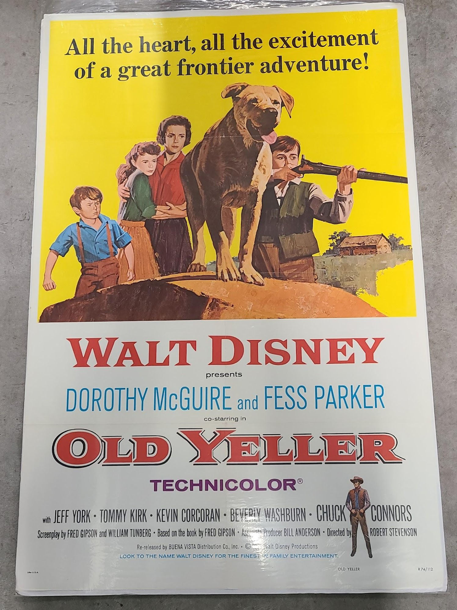 Old Yeller 1957 1 Sheets/US