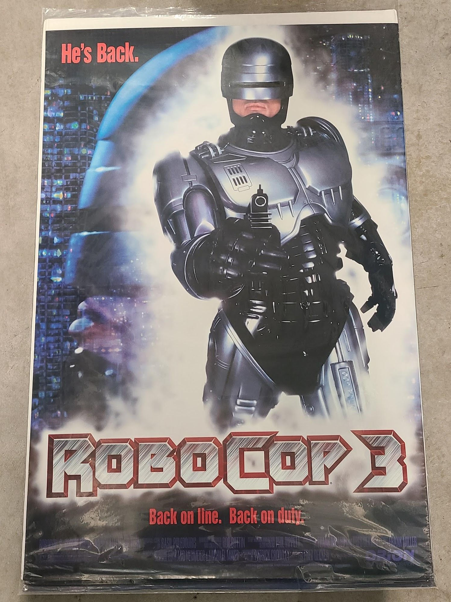 Robo Cop 3 1993 1 Sheets/US