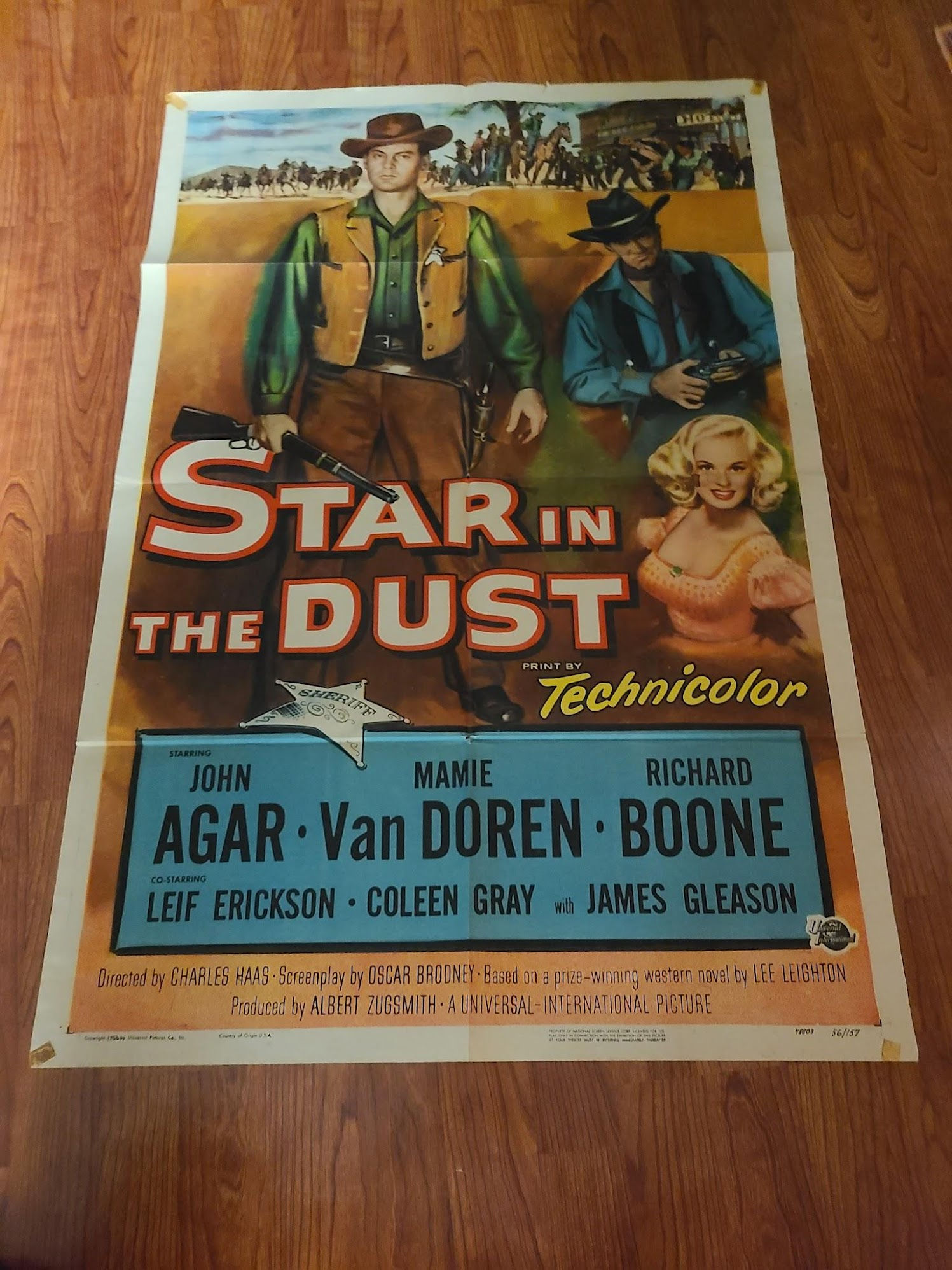 Star In The Dust 1956 1 Sheets/US