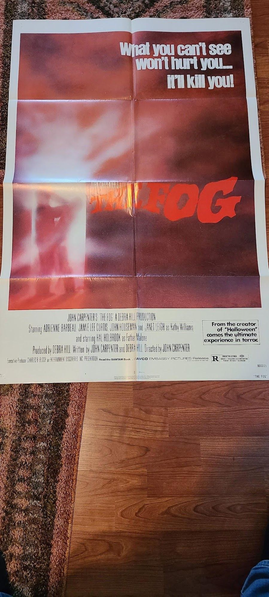 The Fog 1980 1 Sheets/US