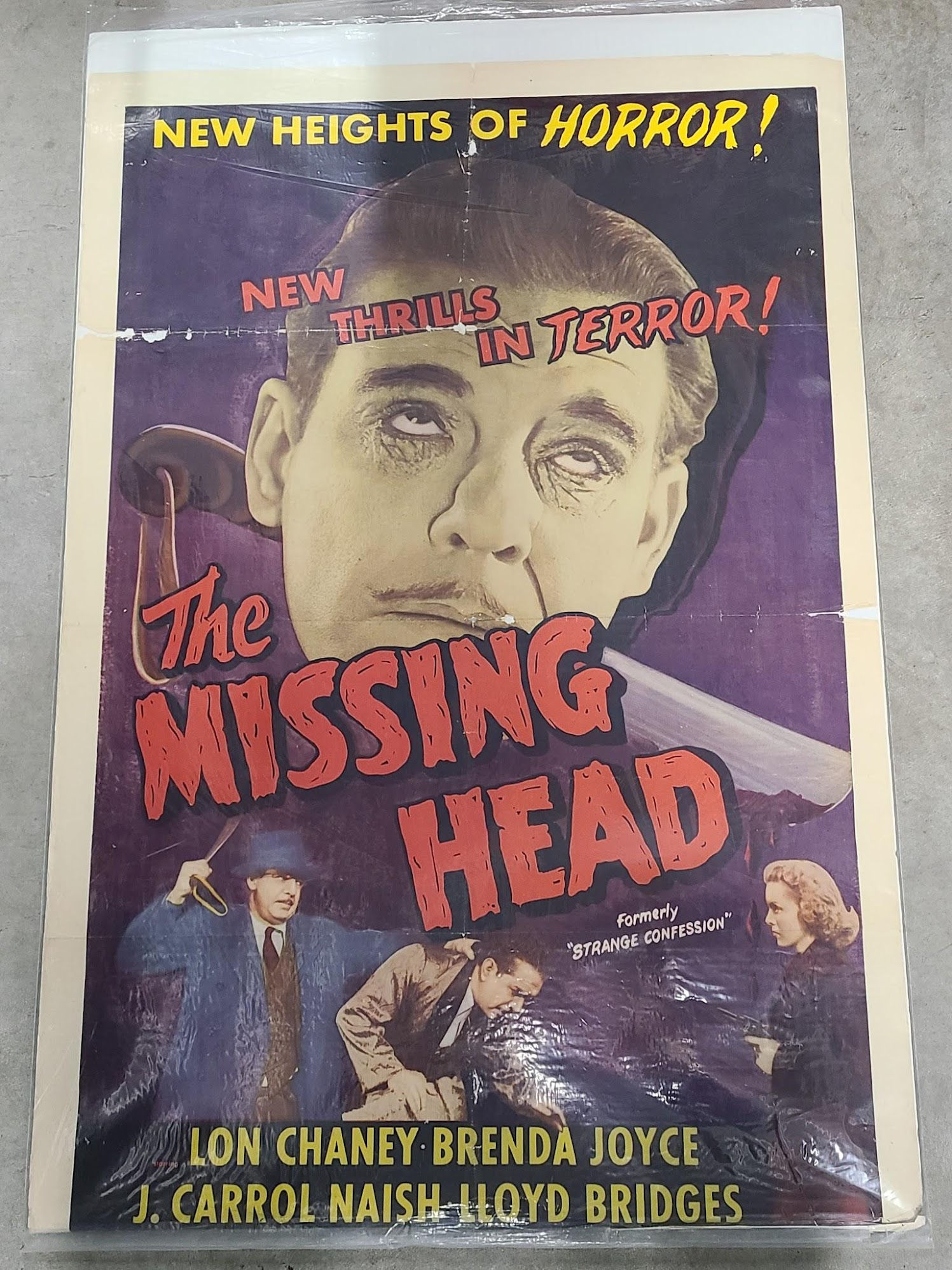 The Missing Head 1945 1 Sheets/US