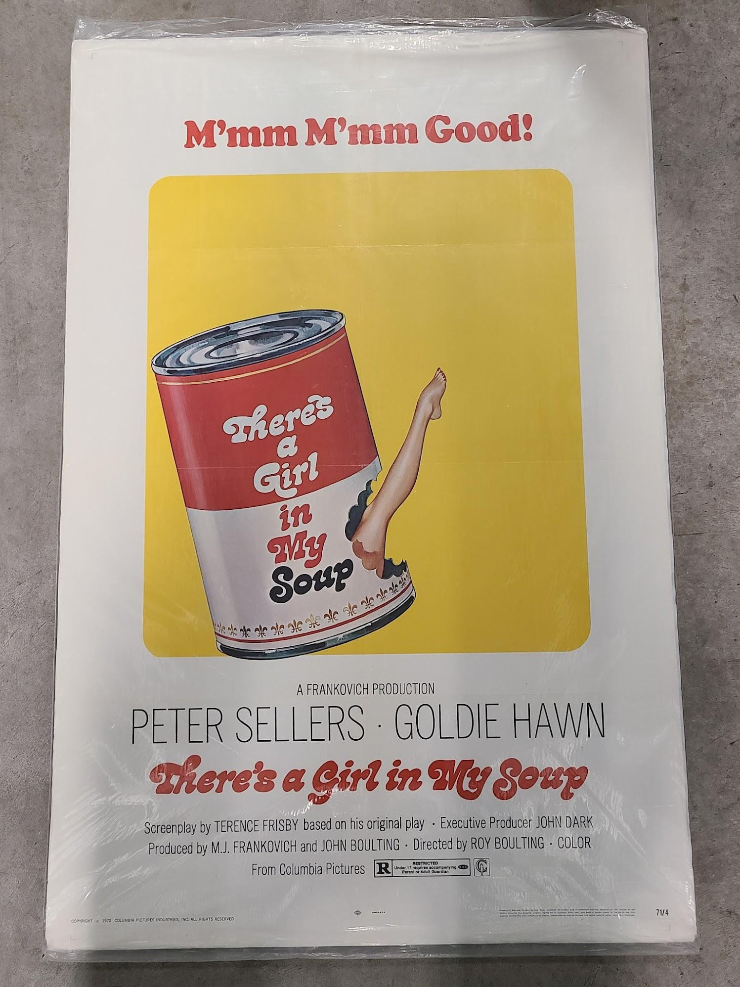 There's A Girl In My Soup 1970 1 Sheets/US